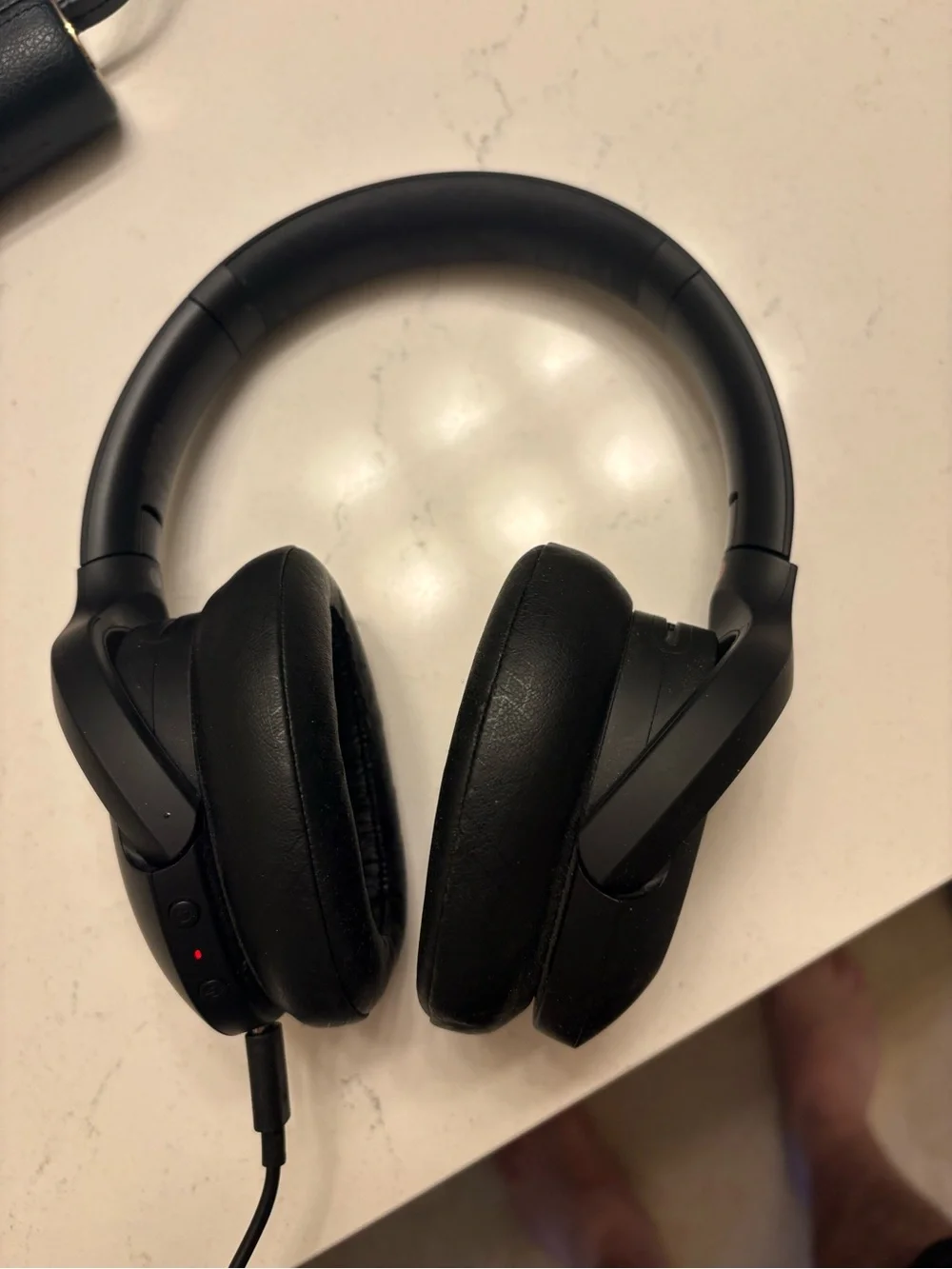 Sony Black Wired Over-Ear Headphones with Cushioned Ear Cups